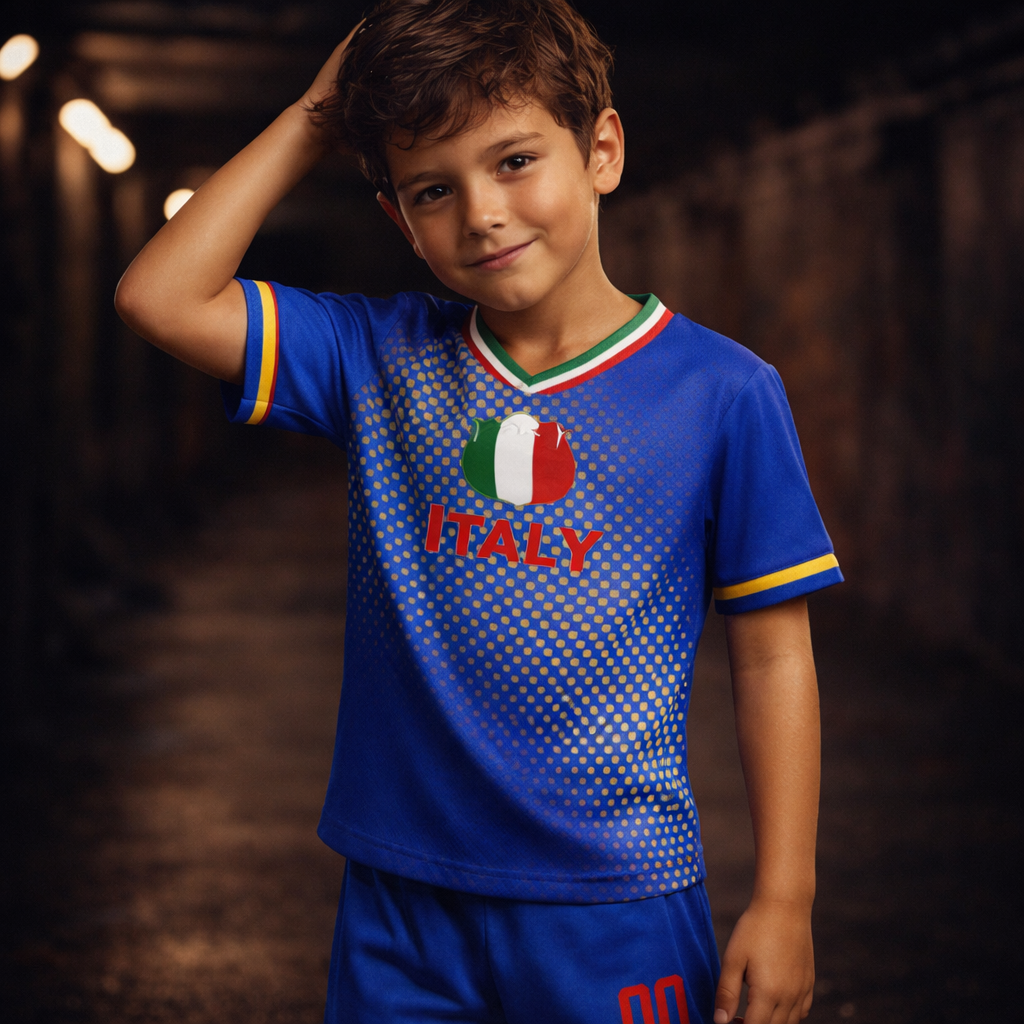 Equipamento Infantil Itália 2026 – Edição Especial - Imagem 2