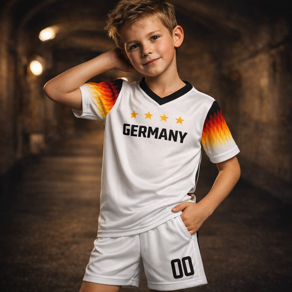 Equipamento Infantil Alemanha 2026 – Edição Especial - Imagem 2