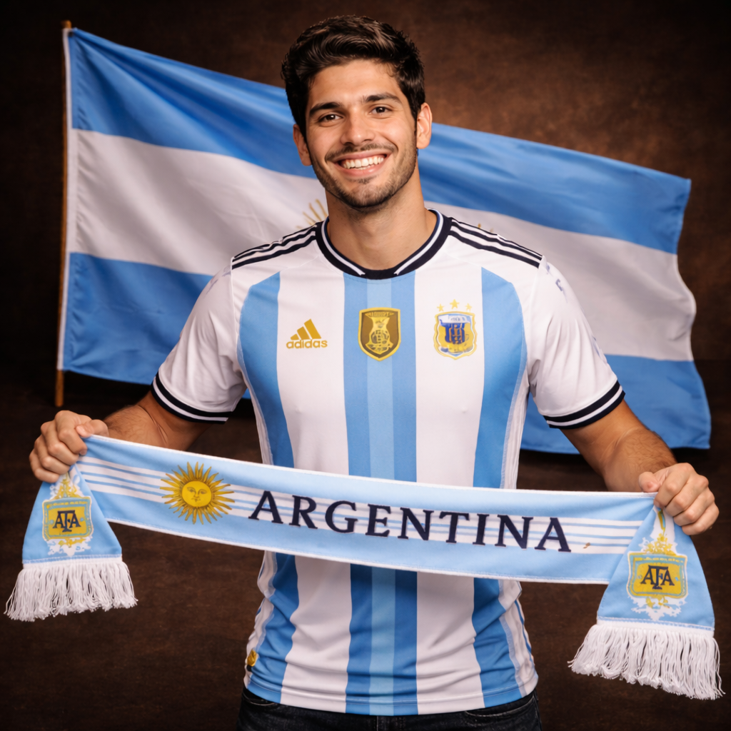 Kit Essência Nacional Argentina 2026 - Imagem 2