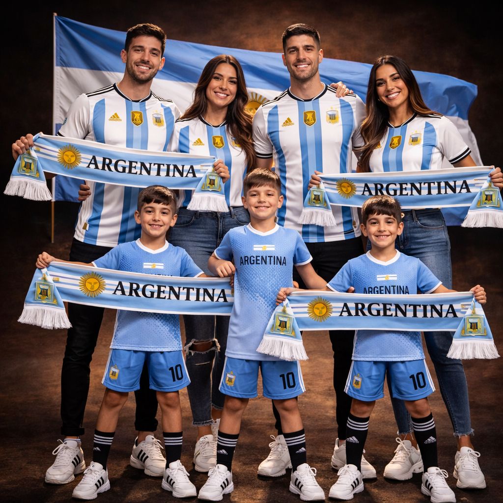 Kit União Nacional Argentina 2026 – Edição Tribo - Imagem 2