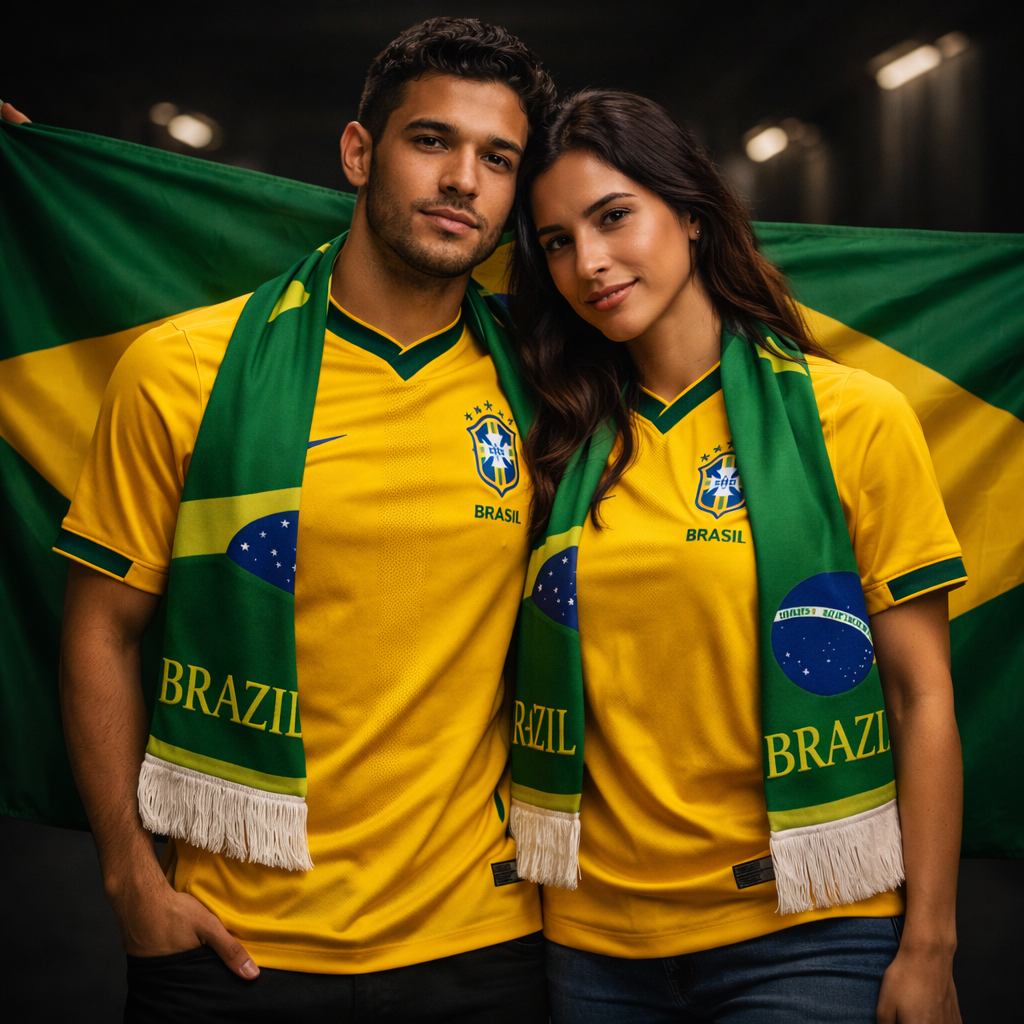 Kit União Nacional Brasil 2026 - Edição Casal - Imagem 2