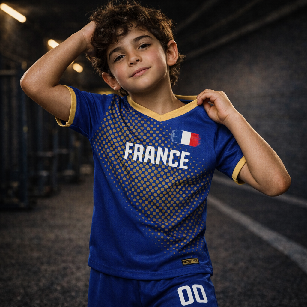 Equipamento Infantil França 2026 – Edição Especial - Imagem 2
