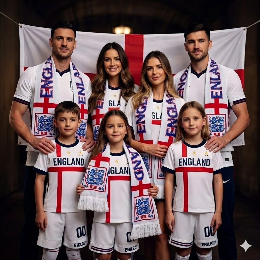 Kit União Nacional Inglaterra 2026 – Edição Tribo - Imagem 2