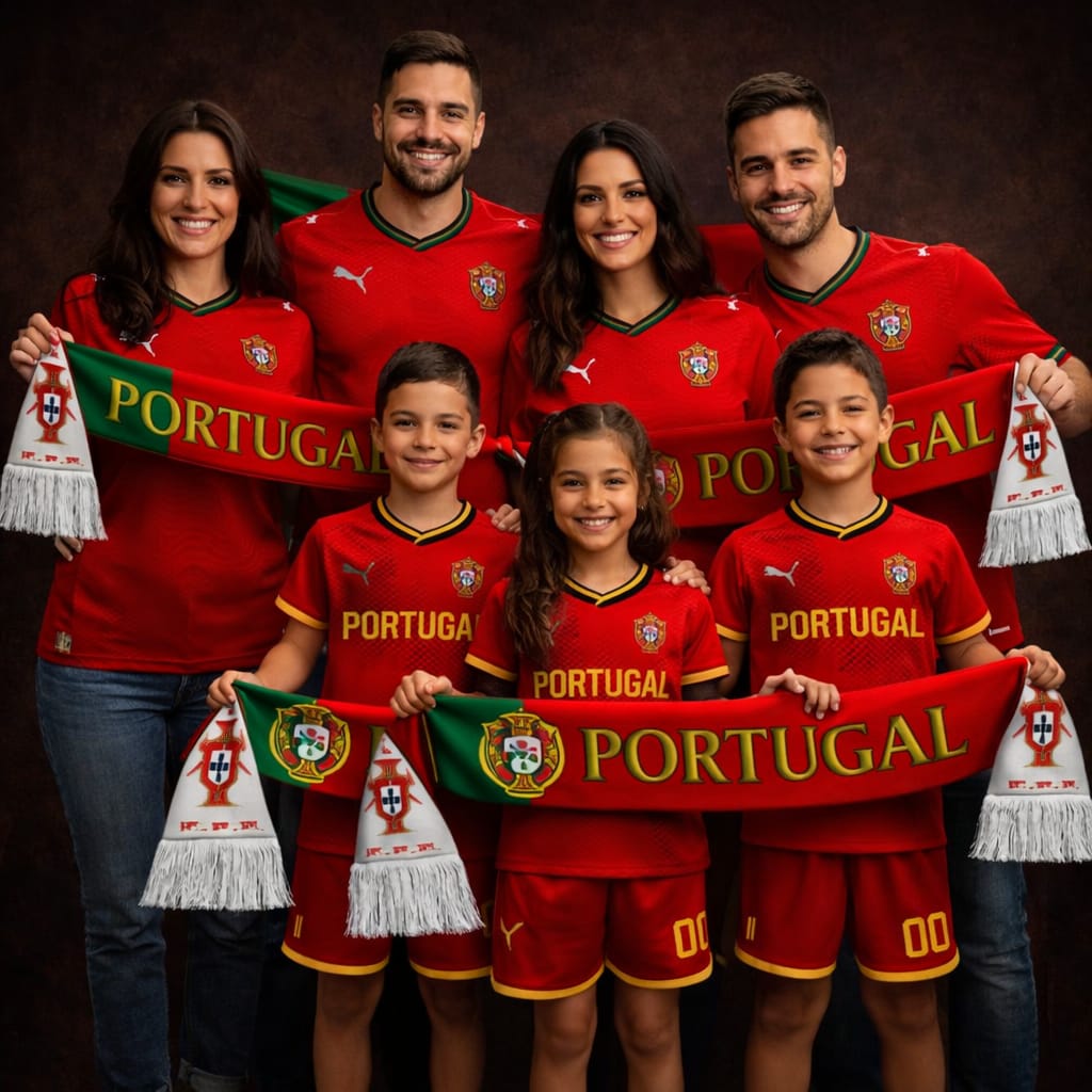 Kit União Nacional Portugal 2026 – Edição Tribo - Imagem 2